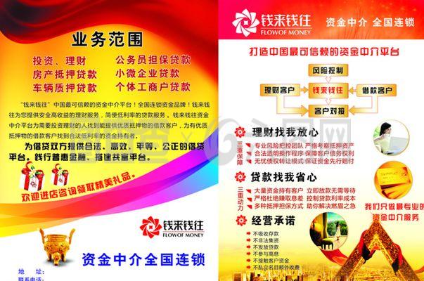 金融宣傳頁圖片